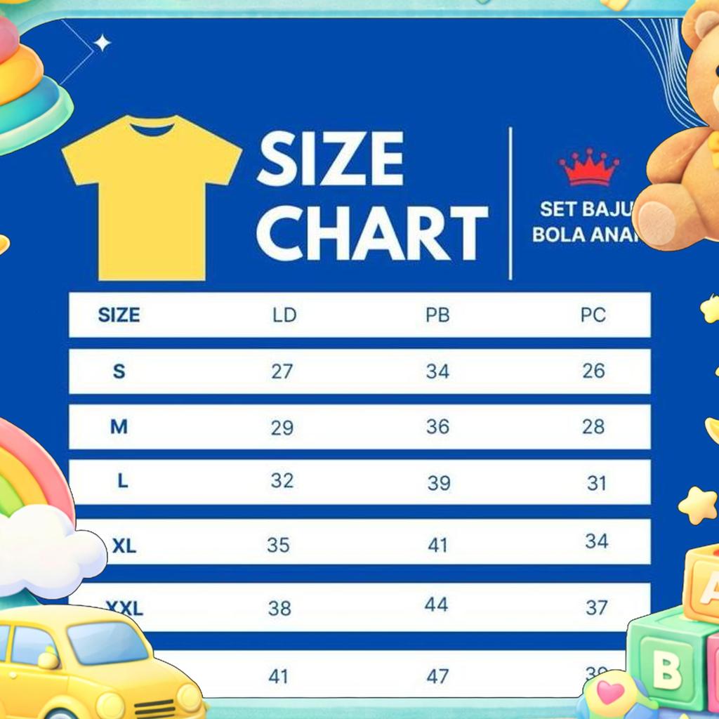 Setelan Olahraga Anak Laki-Laki Motif Persib Usia 3 Bulan Sampai 5 Tahun/Baju Bola Anak Bahan Jersey