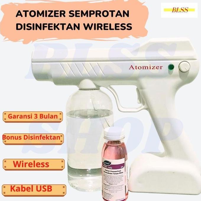 NANO SPRAY GUN STEAM VIRUS ALAT MESIN FOGGING DISINFECTANT ANTI VIRUS