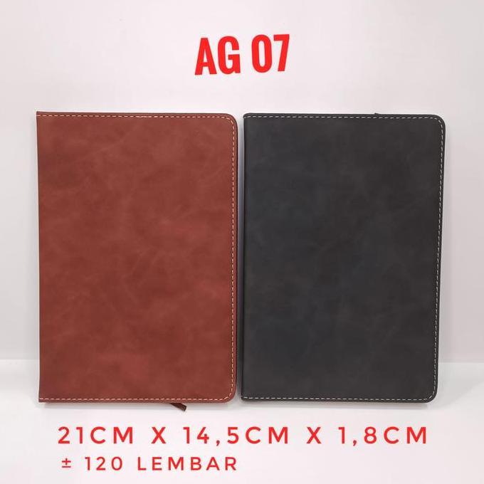 4indrashoppp  - ag 07, agenda kulit a5, block note, notes, notebook, agenda souvenir