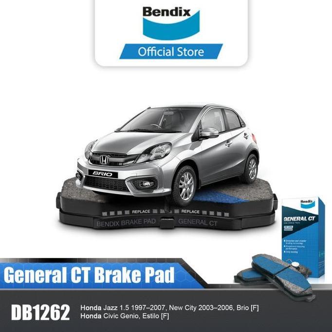 Bendix Kampas Rem Depan Mobil Honda Brio - DB1262GCT