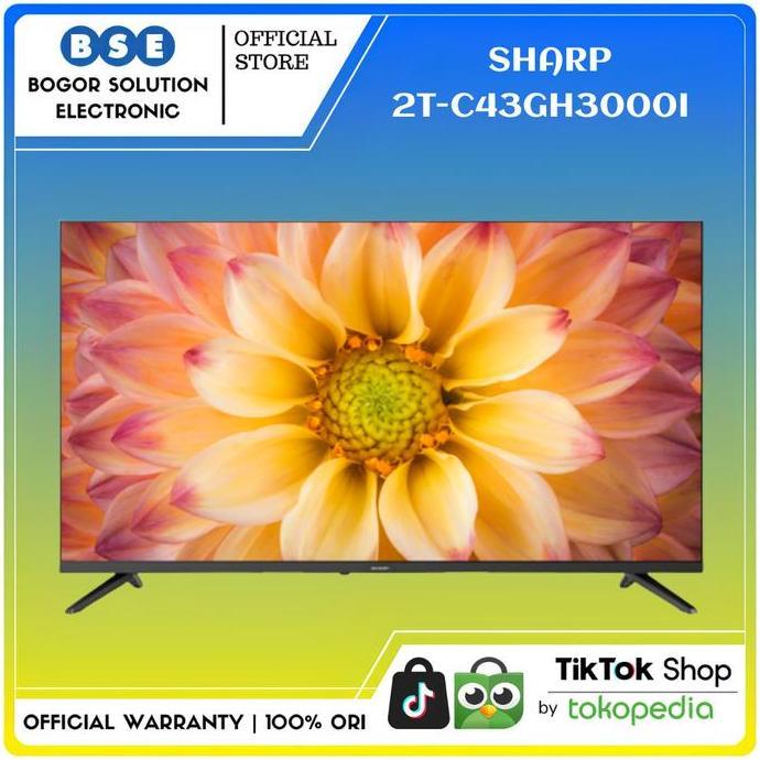 Sale Sharp Google Tv 43 Inch 2T-C43Gh3000I Android Tv Sharp 43 Inch 2Tc43Gh3000I