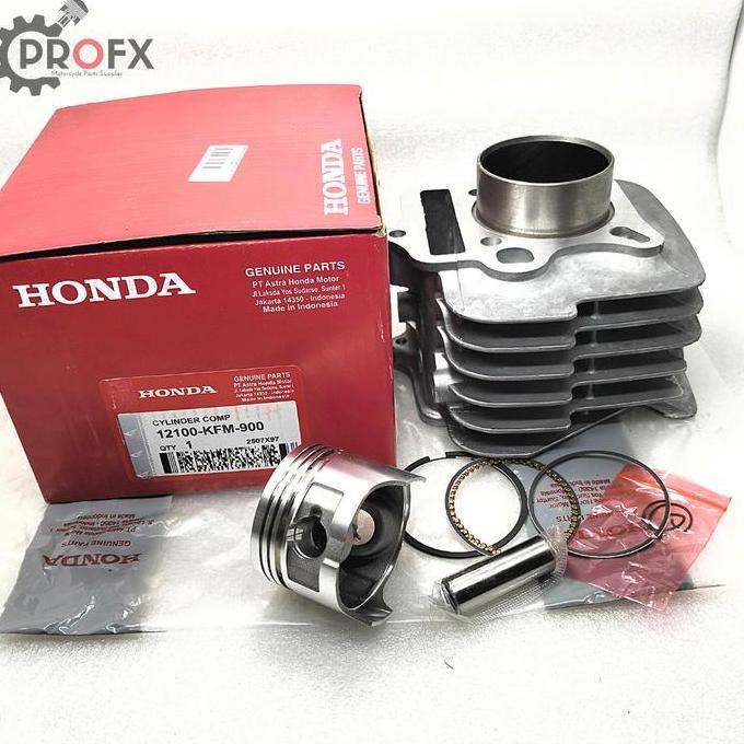 BLOK SEHER SET KFM HONDA SUPRA FIT NEW, LEGENDA, REVO LAMA / FIT NEW / FIT X KUALITAS ORINAL ASLI AH