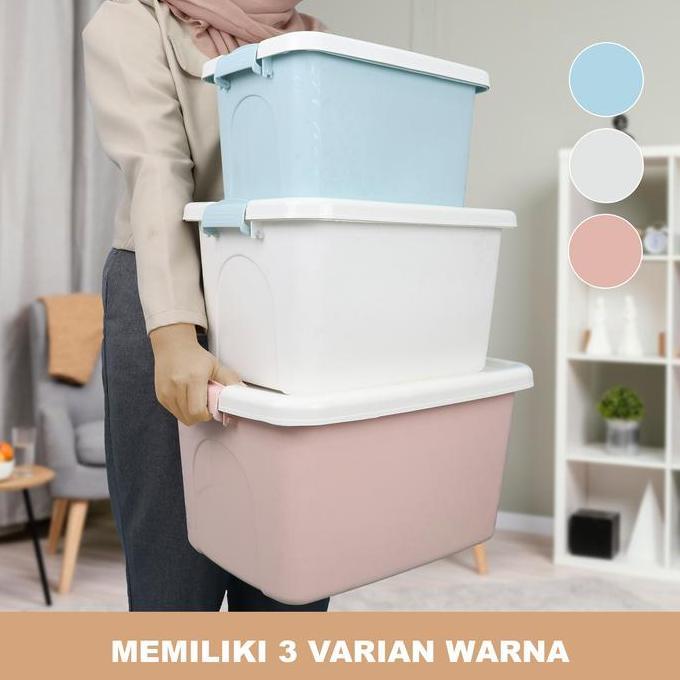 Baguskok- Kotak Penyimpanan Baju Box Penyimpanan Container Box Multifungsi