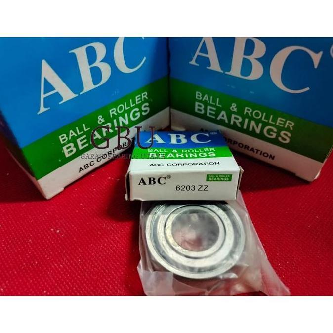 Promo (isi 10pc) Bearing 6203 ZZ / 6203ZZ ABC ORIGINAL Diskon