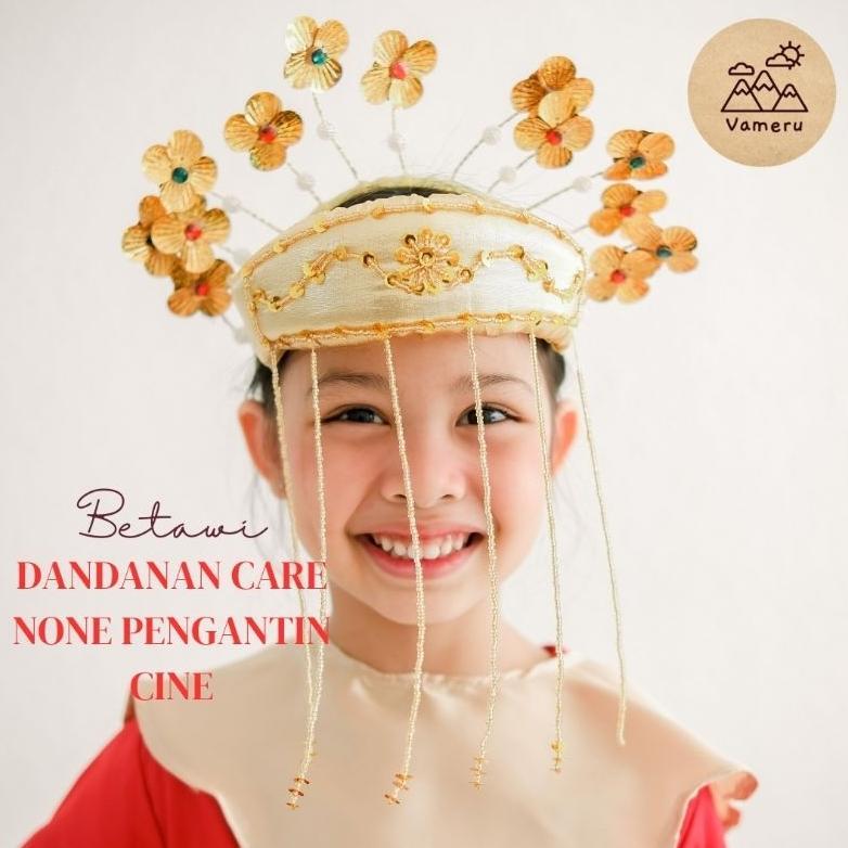 Free Ongkir Vameru - Baju Adat Anak Perempuan Pengantin Betawi