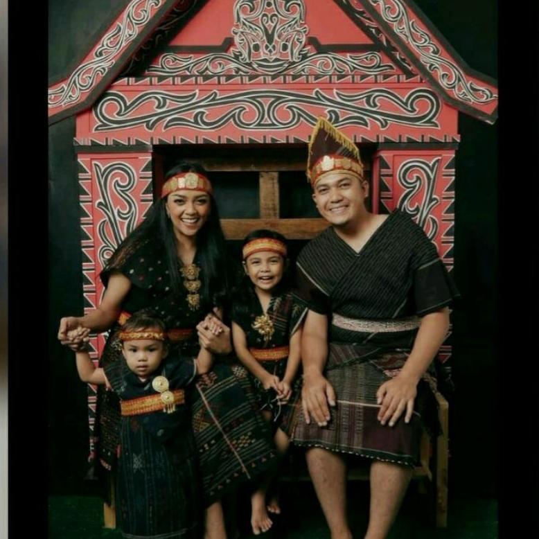 Free Ongkir Pakaian Kostum Adat Batak Anak Perempuan Baju Adat Anak Dari Ulos Sadum Batak Toba