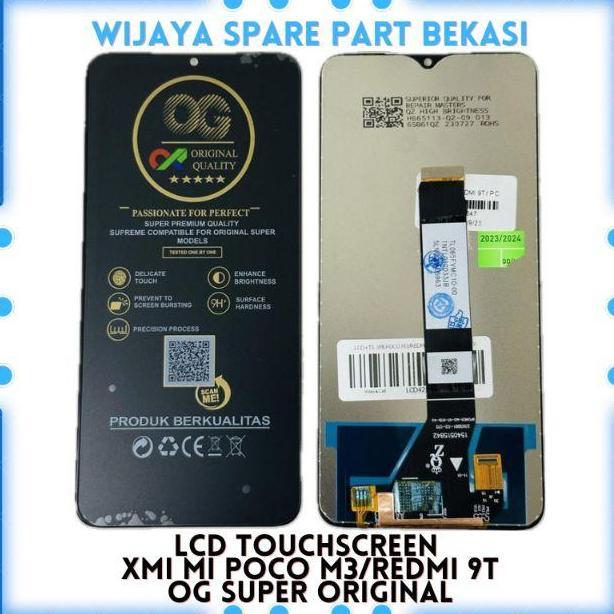 LCD TS XIAOMI POCO M3/REDMI 9T OG SUPER