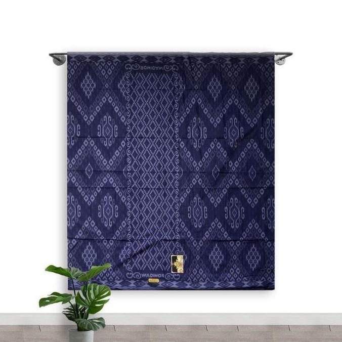 TERLARIS SARUNG WADIMOR MOTIF BALI WARNA KAIN SARUNG DEWASA MUSLIM PRIA TENUN BATIK  KATUN SANTRI PE