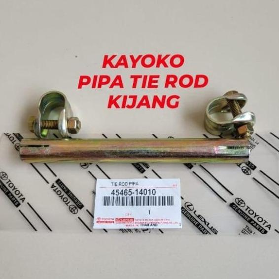 Pipa Tie Rod Kijang + Kleman 45465-14010 Pipe Tie Rod Kf40 Super 5K