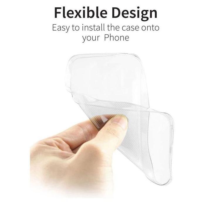 Clear Soft Case for Sharp Aquos R Compact 2017 - SHV41 - 4.9 inch