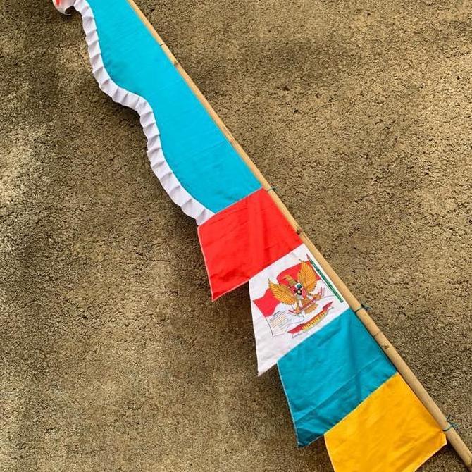 (1PIS) BENDERA UMBUL2 kuda laut/yopies merah putih untuk pesta.dekorasi dan 17 Agustusan