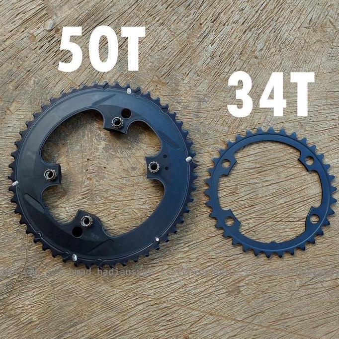 Ready Chainring ULTEGRA 34T Chainring 50T Chainring 34 50T Chainring 50-34T