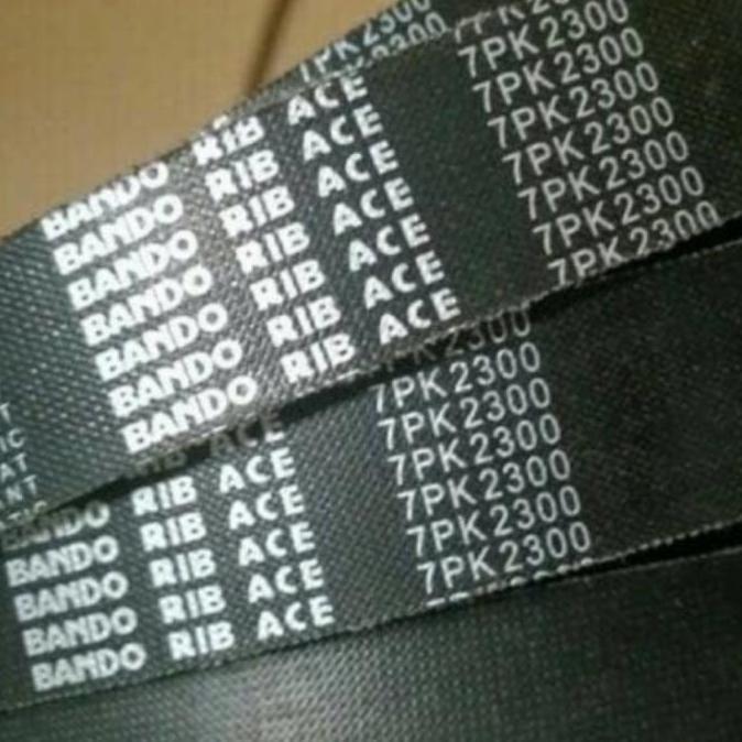 TALI KIPAS FAN BELT V BELT 7PK 2300 / 7PK2300 MERK BANDO ASLI