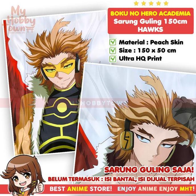 TERLARIS SARUNG BANTAL ANIME DAKIMAKURA BOKU NO HERO ACADEMIA : HAWK