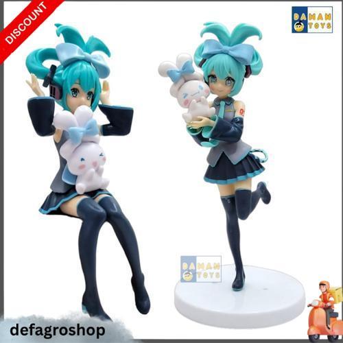 Figure Hatsune Miku X Cinnamonroll Vocaloid Anime Pajangan Koleksi Produk Viral