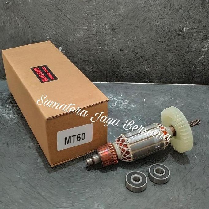 TERLARIS ARMATURE ANGKER BOR MAKTEC MT60 MT 60 ANGKER BOR LISTRIK 10 MM MAKTEC