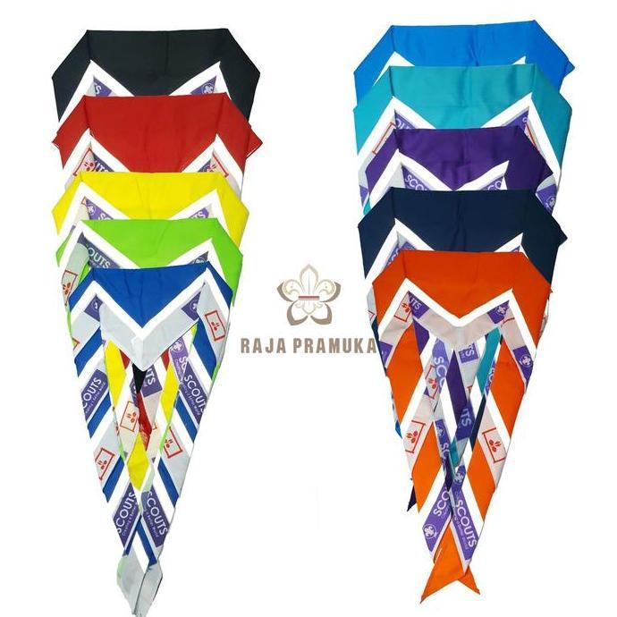 Scraf Pramuka Scout Scraft wosm Menyala Pramuka Scout Elegan Kain Syal