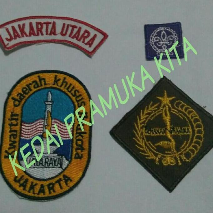 BADGE PRAMUKA | ATRIBUT PRAMUKA | BET PRAMUKA |ATRIBUT SERAGAM PRAMUKA