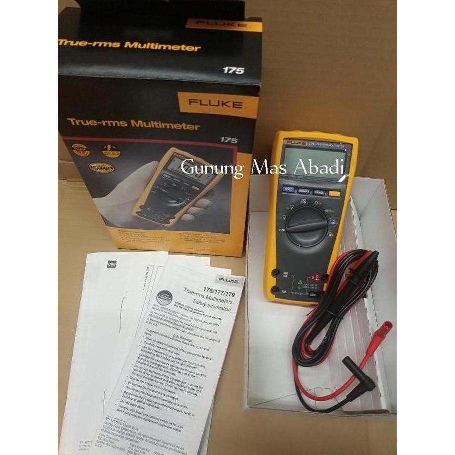 FLUKE 175 FLUKE 177 DIGITAL MULTIMETER TRUE RMS ORIGINAL DAN TERPERCAYA