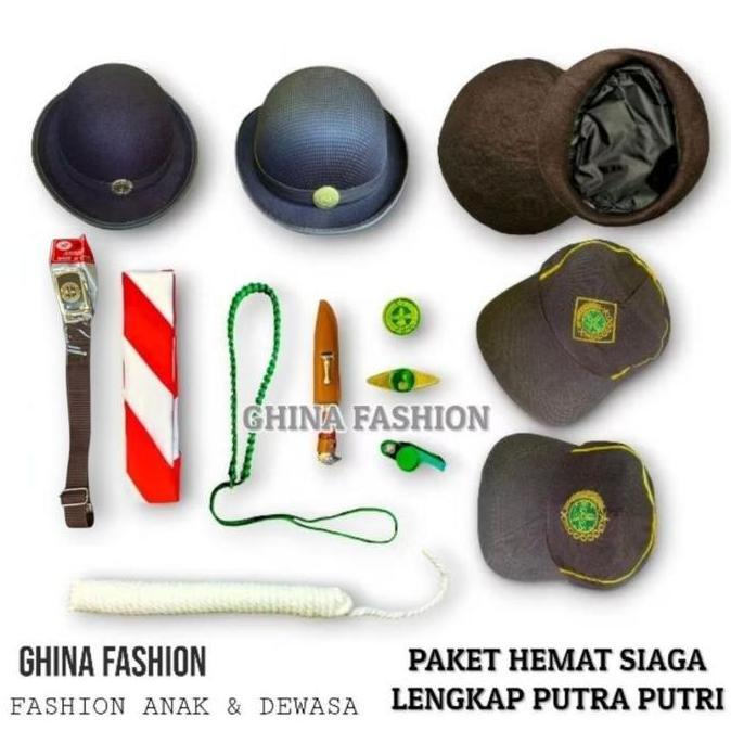 Paket Atribut Siaga Perlengkapan Pramuka SD Laki Perempuan