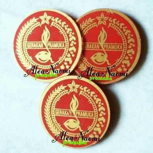 tanda topi pramuka mika pramuka penggalang putri