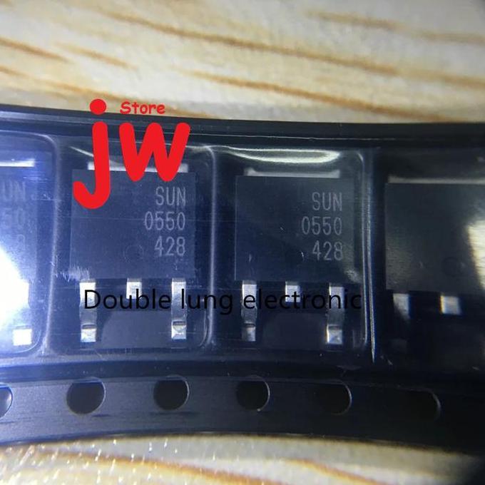 Terbaru (2) SUN0550 SUN 0550 SUN0550D 0550D 4,5A 500V MOSFET TO-252 SMD jwelek70 Diminati Banget