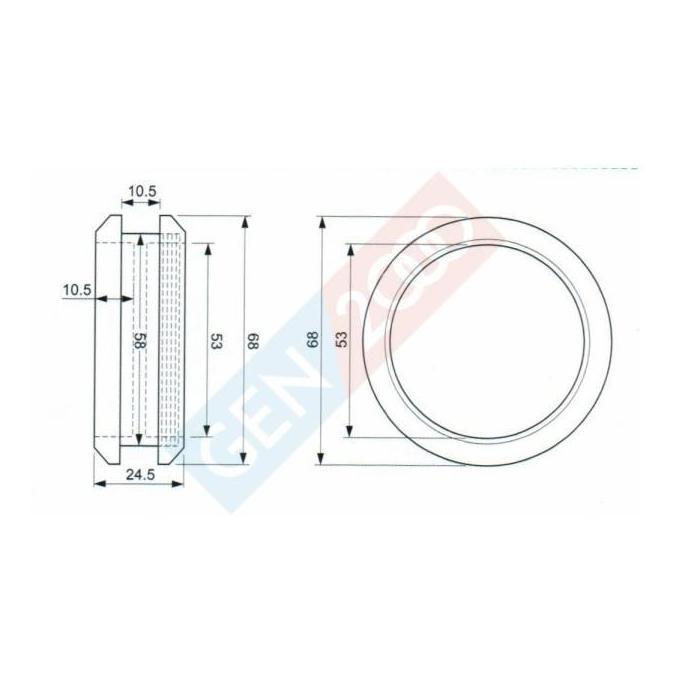 Round Glass Sliding Door Handle Handel Pintu Kaca Sliding Bulat Geser