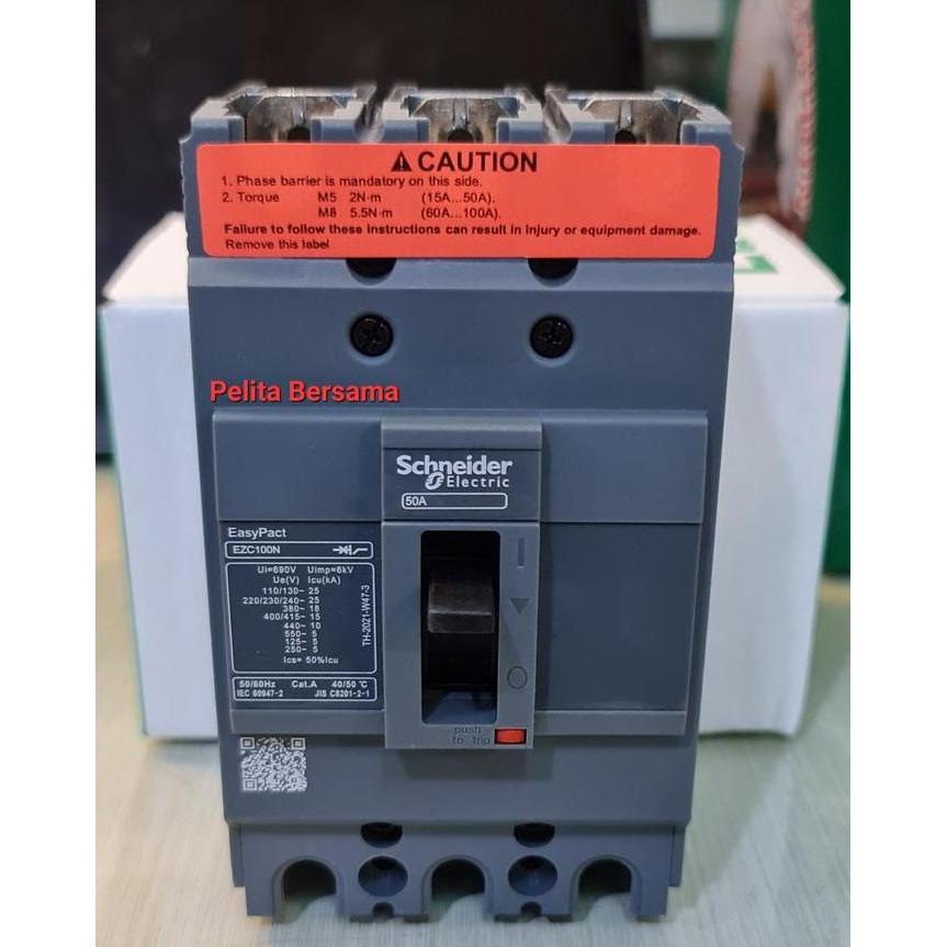 TERLARIS MCCB 50 A SCHNEIDER EASYPACT