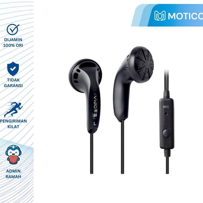 hadiojaya_ - original earbud vido with mic - earphone kere hore legend