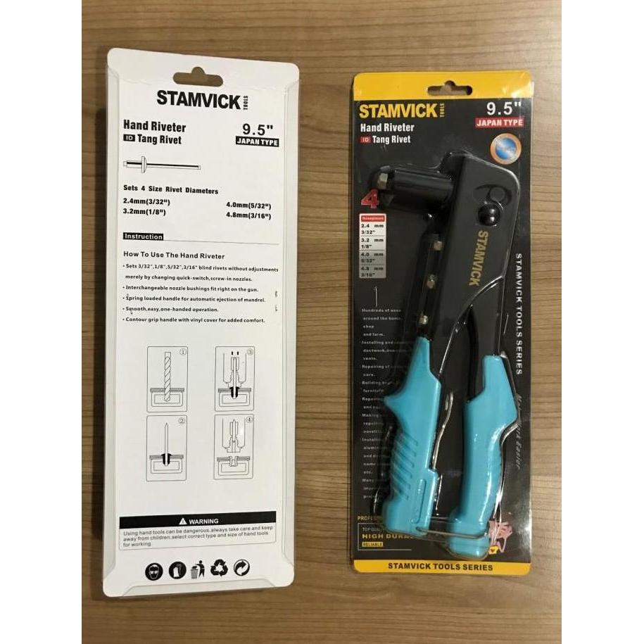 Tang Rivet Hand Riveter Alat Tembakan Paku Rivet Gun Rivet Stamvick