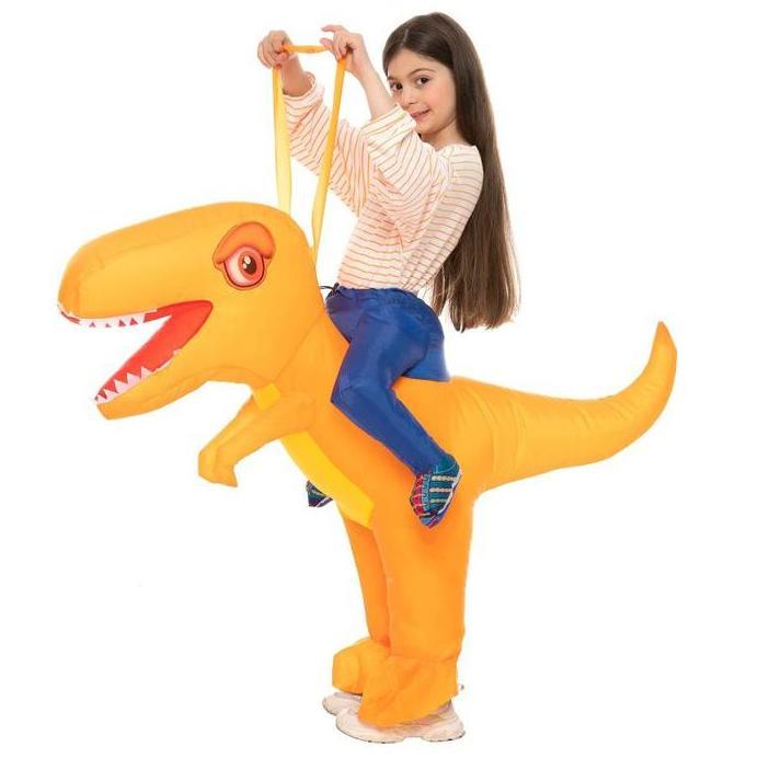 Kostum Baju Badut Kostom Dino Kostum Dinosaurus Dewasa Anak Bayi Inflatable Costume Baby Children Ki