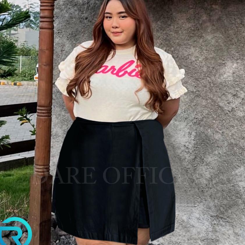 Febi Skort Jumbo Oversize Anti Gagal Xxxxxxl Rok Celana Wanita Big Size Kekinian Korean Style