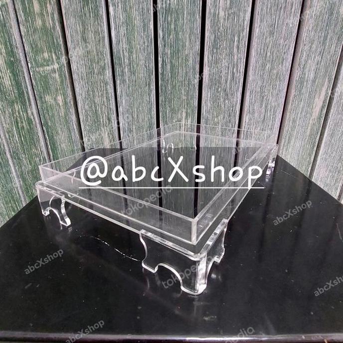 [PO-X] Nampan Akrilik Baki BoX Hantaran Seserahan Sangjit - ANEKA SIZE