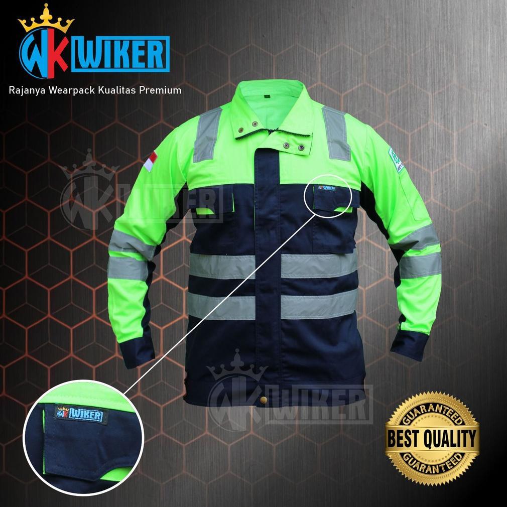 Discount Wearpack Safety Semi Jaket - Baju Proyek - // Wearpack Atasan // Seragam Safety // Wearpack