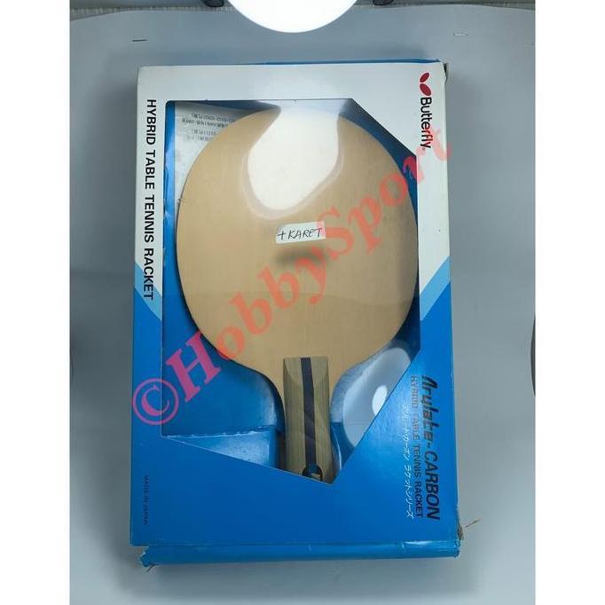 TERMURAH - Bad Bat Bet Blade Pingpong / Tenis meja Butterfly Arylate Carbon kayu