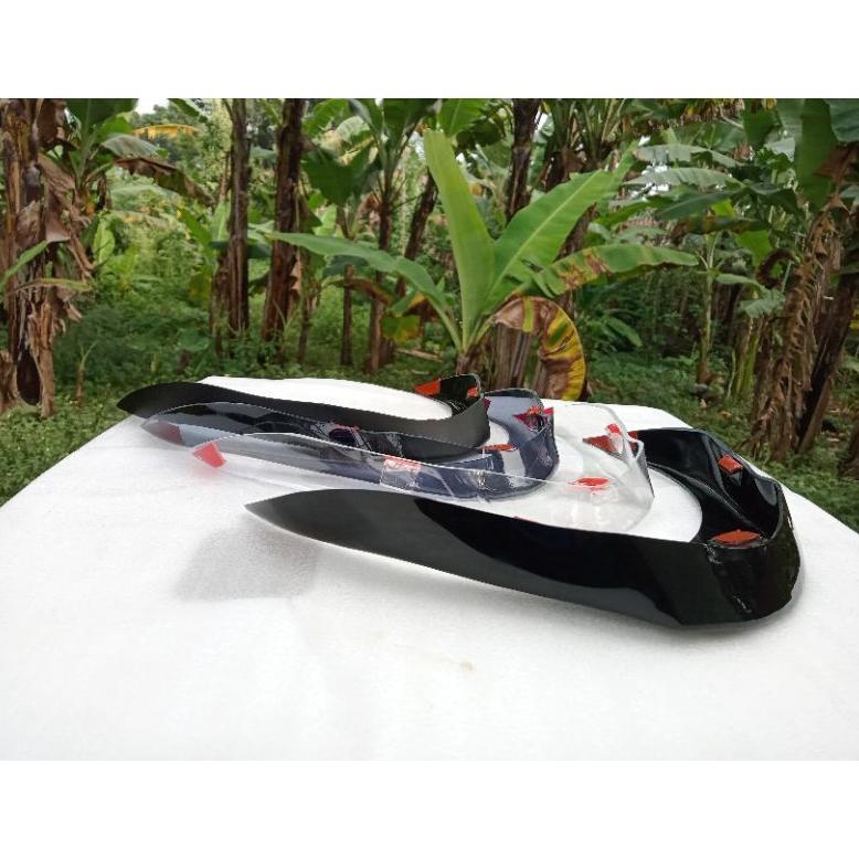 Hot Deals Spoiler 3D Njs Zx-1 Njs Kairoz | Spoiler Helm Njs