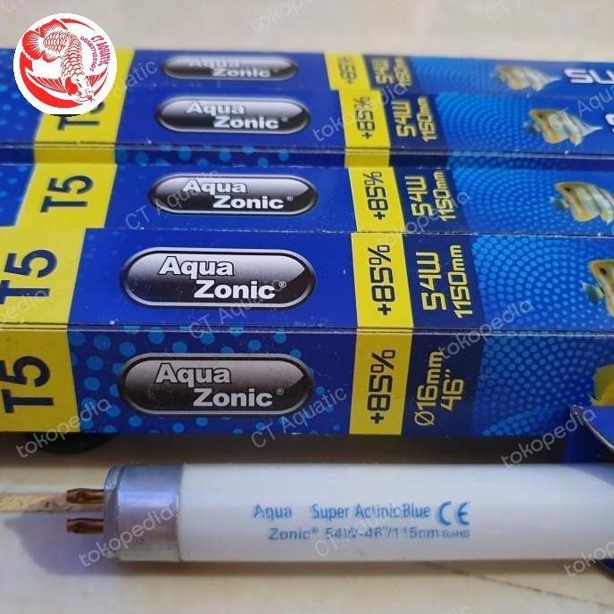 Lampu T5 Aquazonic 54W Biru