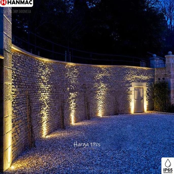 Lampu Lantai Led Tanam Sorot Focus 12 Derajat Taman Outdoor Waterproof