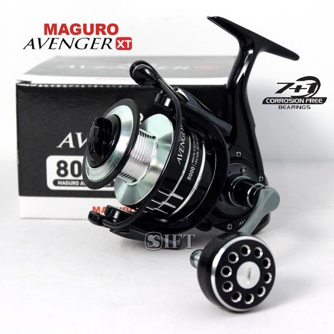 Reel Maguro AVENGERS XT | Power Handle |Saltwater Freshwater|1000-8000