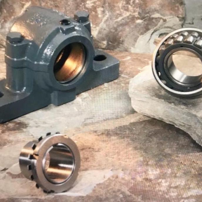 PLUMMER BLOCK SN 522 komplit bearing dan adapter ( as 100mm )