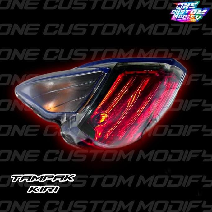 STOPLAMP RUNNING JUPITER MX 135 NEW BONUS LAMPU DEPAN LED AES ORIGINAL FREE LED T10 8/10 MODE STANDB
