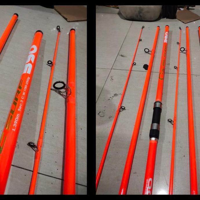 joran tornado colmic surf 390 420 joran surf sambung III composite