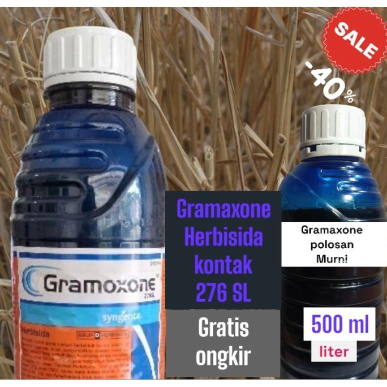 SOLVESSA PROMO COD GRAMOXONE 1 LITER / GRAMOXONE 276SL / HERBISIDA 1 LITER / GRAMOXONE PEMBASMI RUMP