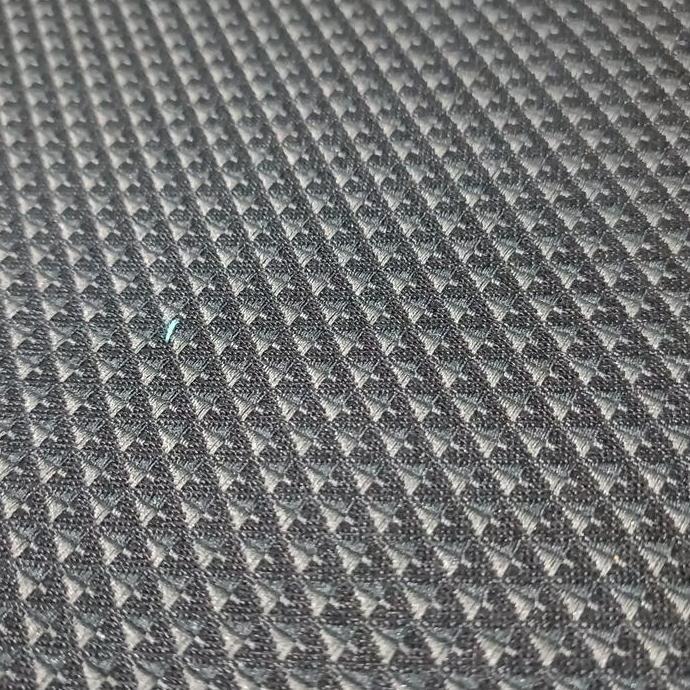 Kain Jok Mobil Fabric Hitam bintik abu Cocok untuk Jok Recaro Katana
