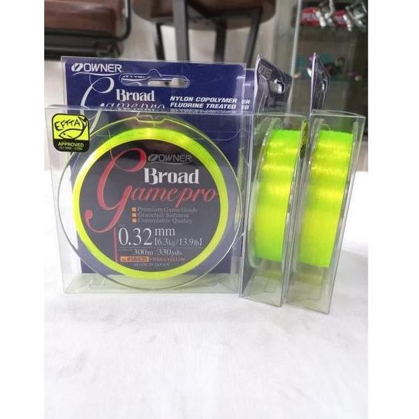 Senar Owner Broad Game Pro Visible Yellow 300 Meter