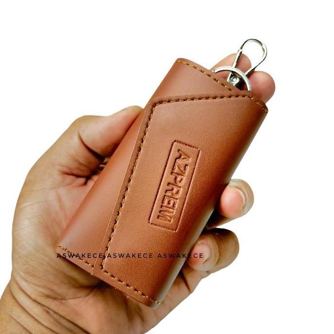 Dompet Gantungan Kunci Stnk Motor Multifingsi Keren Unik
