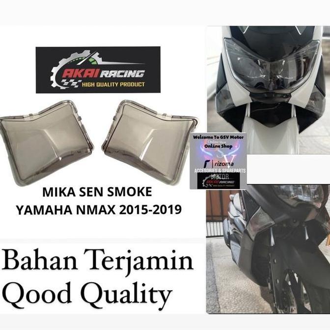 Mika Sen Nmax Akai Racing Original 100% Mika Sein Smoke Nmax Old 2015-2019 Mika Lampu Sein Depan Nma