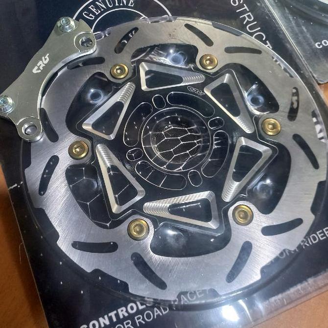 PIRINGAN DISC CAKRAM 260MM VARIO BEAT MIO SCOOPY PLUS BREKET 260MM DISC WINNER STYLE BY CRG GENUINE 