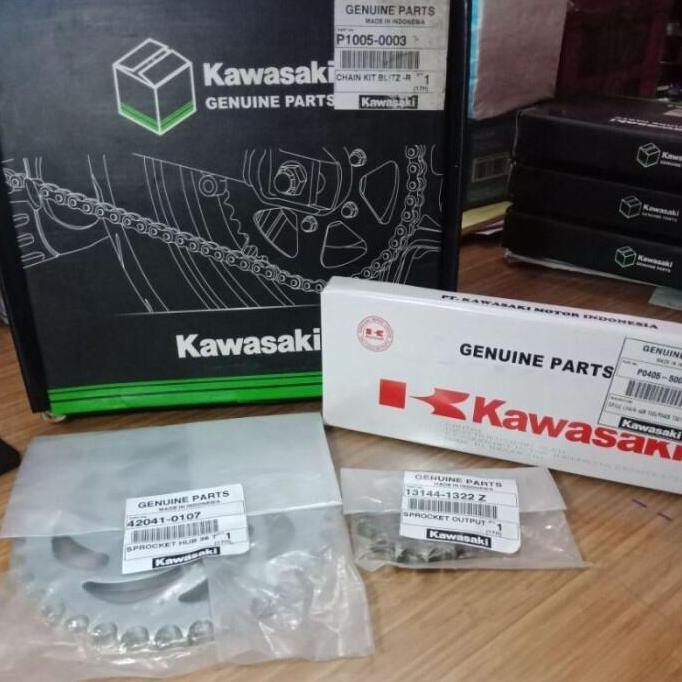 CHAIN KIT GIR SET KAWASAKI BLITZ R