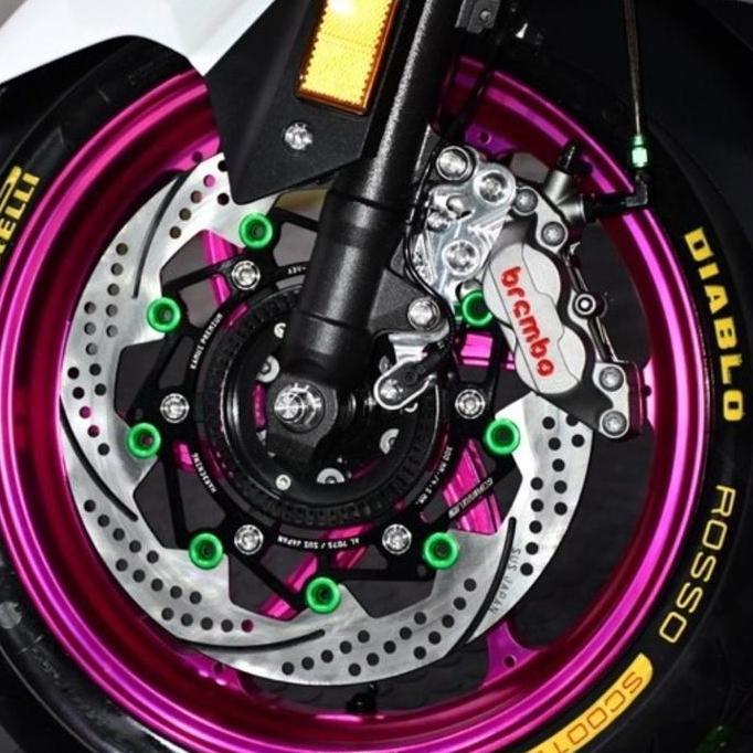 breket brembo 4p honda forza cnc thailand